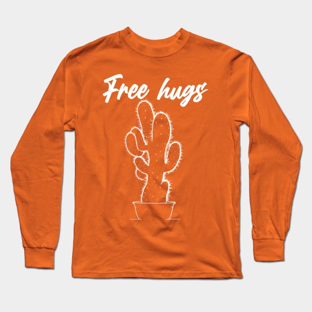 Free hugs Long Sleeve T-Shirt by Javisolarte